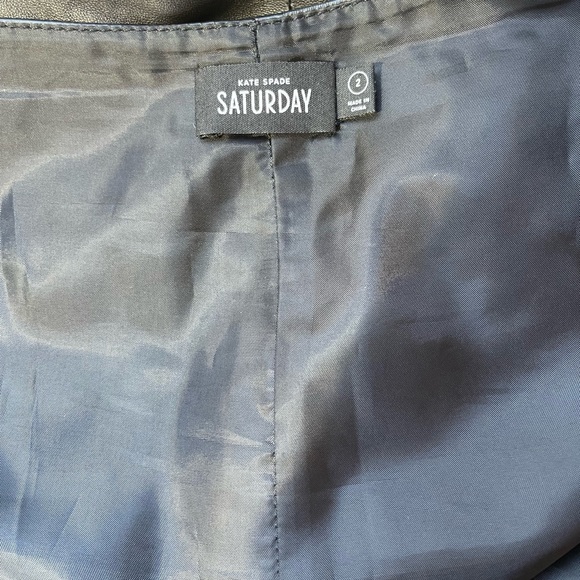 Kate Spade Saturday Black Mini Skirt Size 2 - Picture 6 of 6